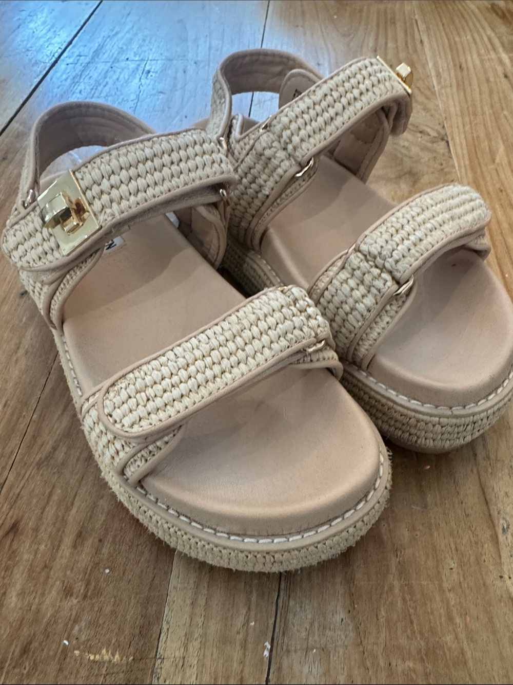 Steve Madden Modern Platform Sandals 8.5